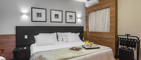 Deluxe Double Room | Premium bedding, pillowtop beds, minibar, in-room safe
