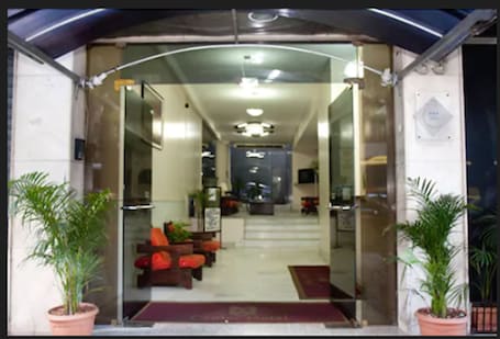 Interior entrance. Hotel Atlântico Avenida
