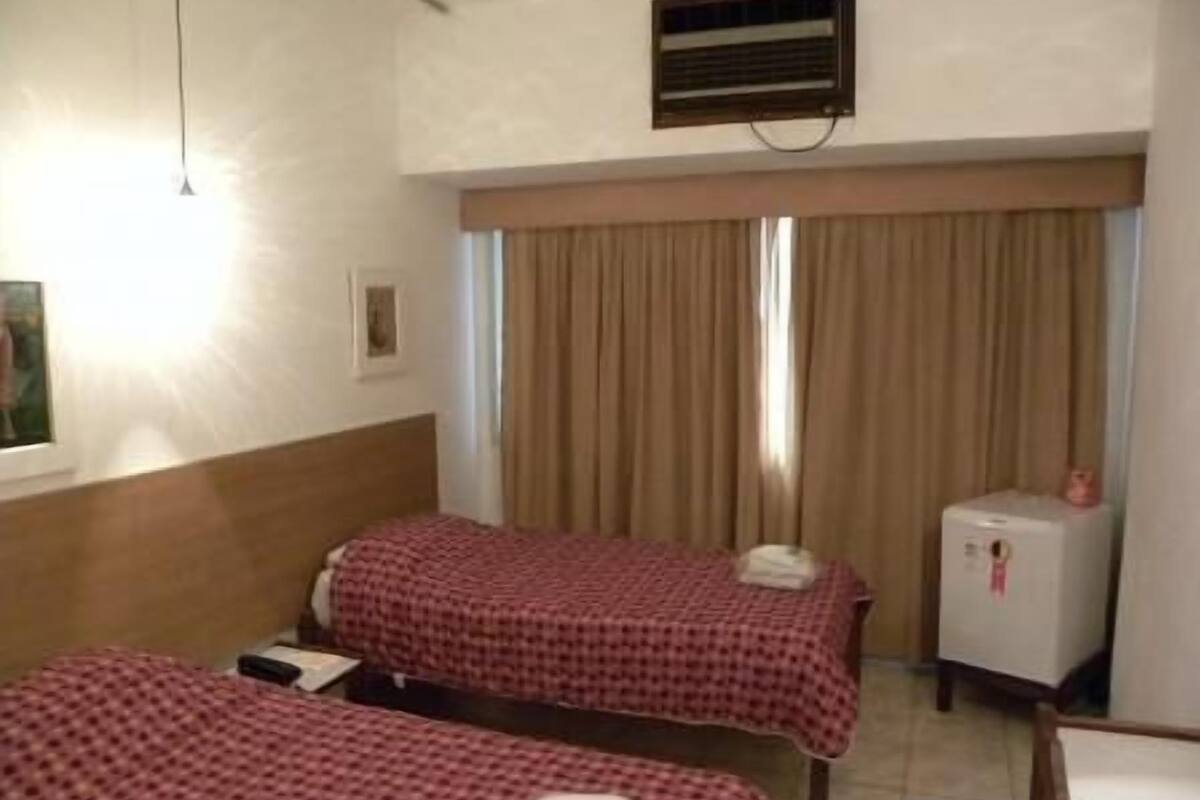 Blackout curtains, bed sheets