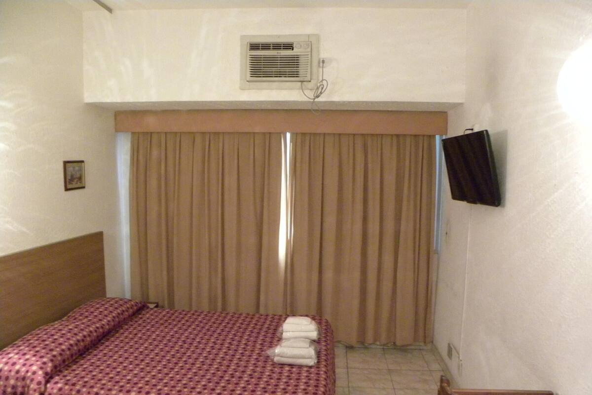 Blackout curtains, bed sheets