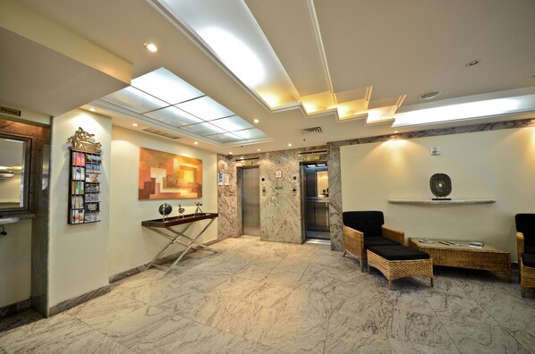 Interior entrance