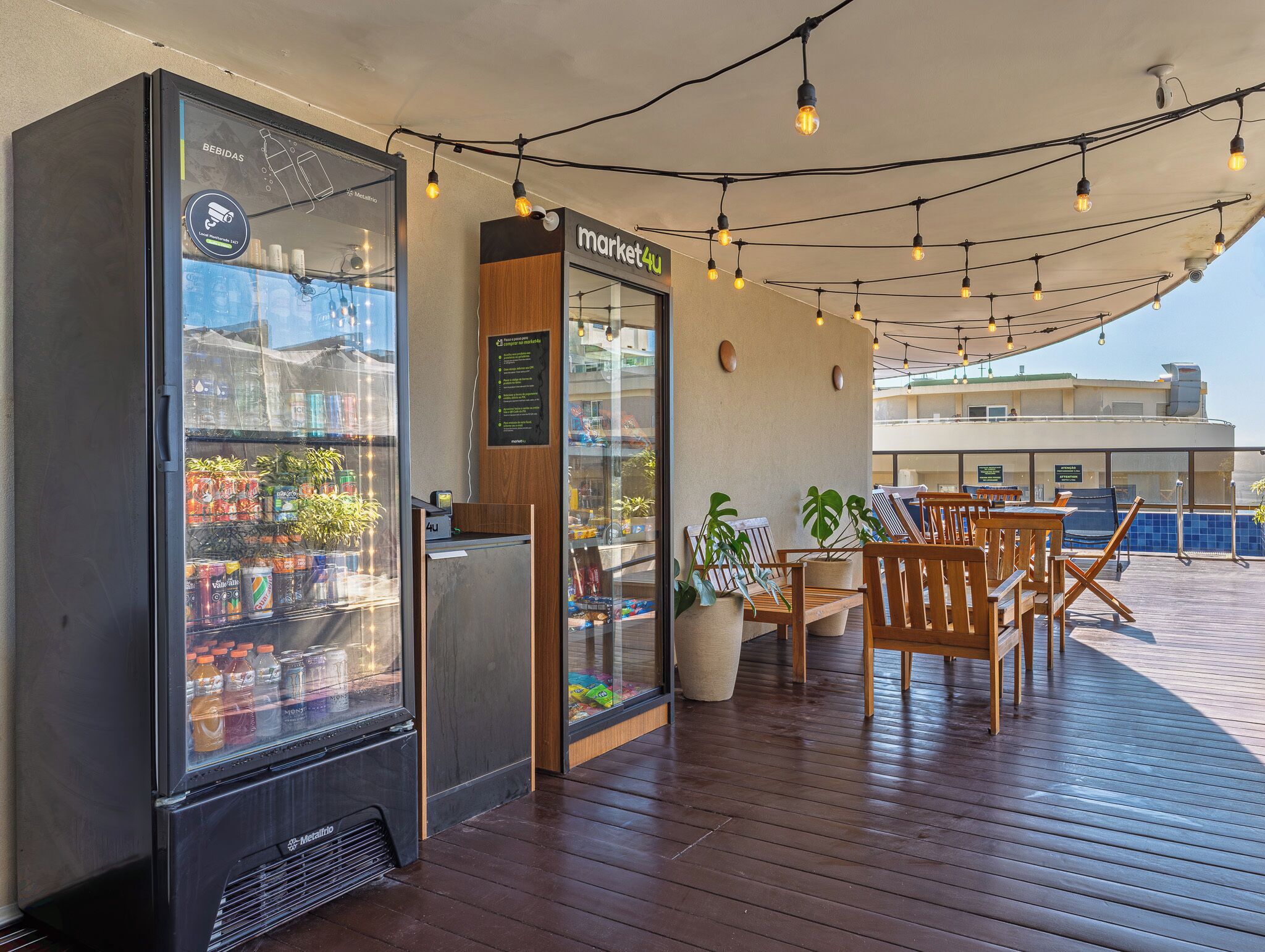 Outdoor pool, open 9:00 AM to 6:00 PM, pool umbrellas, sun loungers