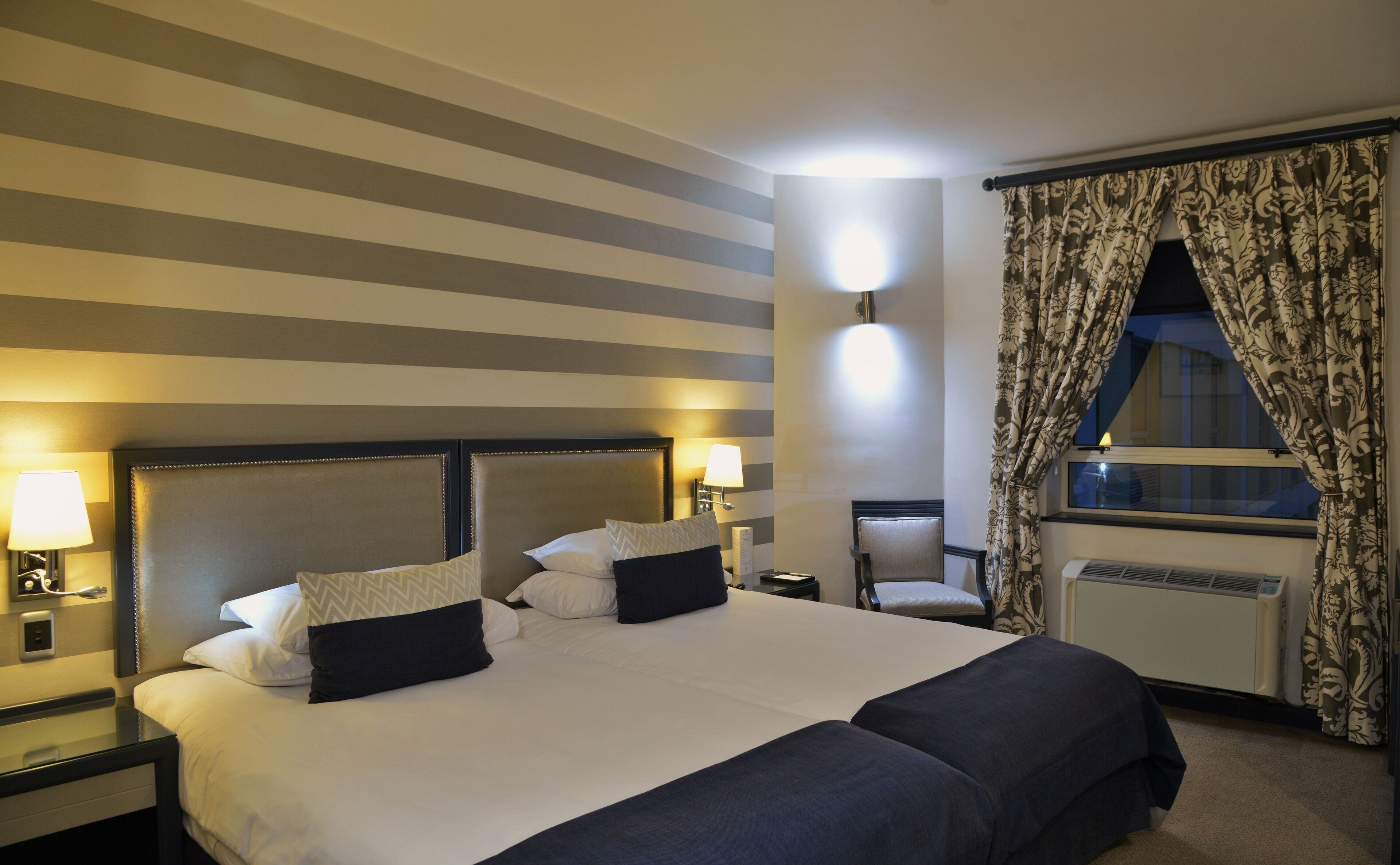 Premium bedding, minibar, in-room safe, desk