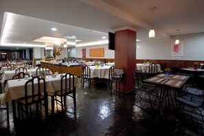 Breakfast, lunch, dinner served; Brazilian cuisine 