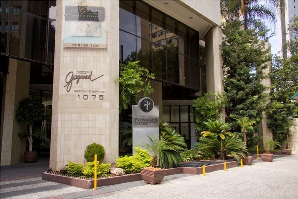 Façade de l’hébergement