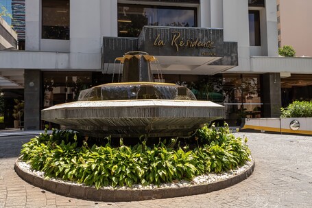 Fachada de la propiedad