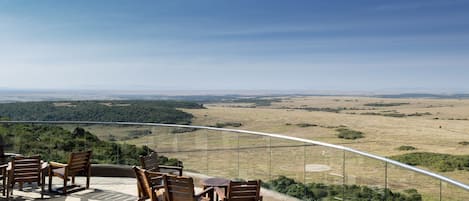 Utsikt fra overnattingsstedet