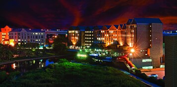 Front of property - evening/night