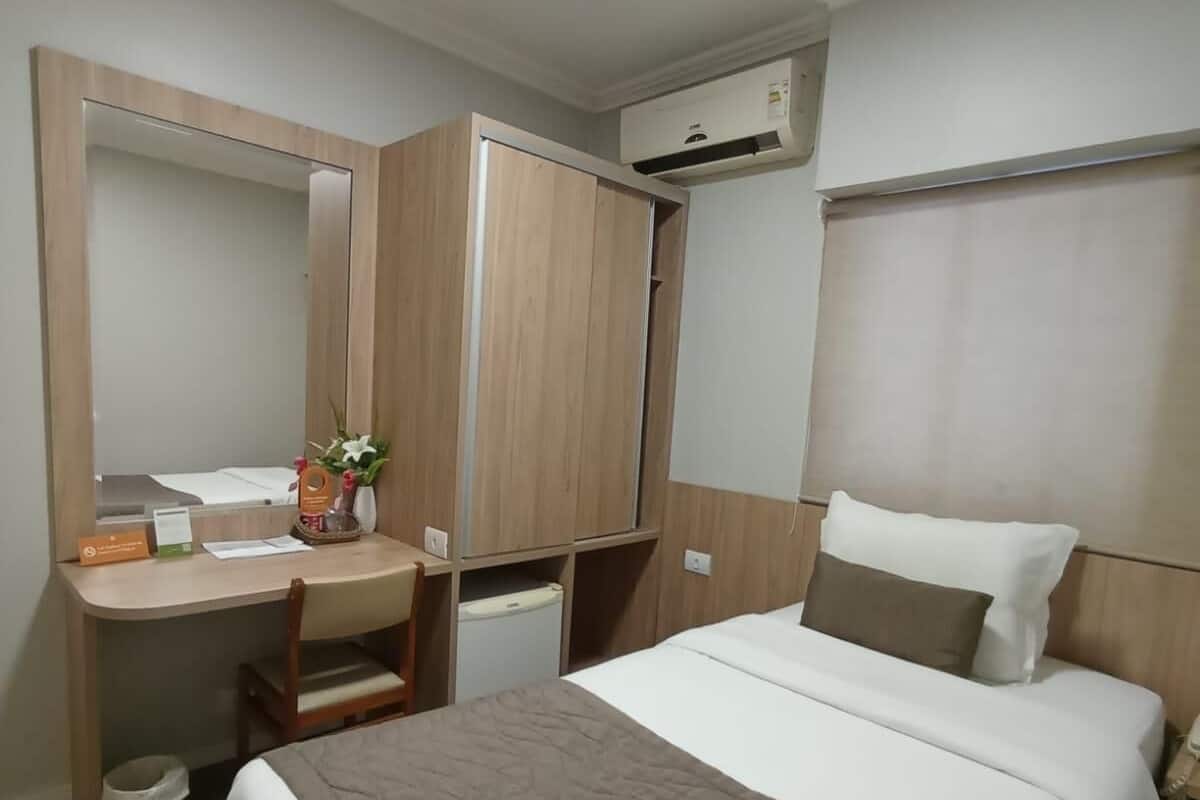 Minibar, in-room safe, desk, blackout curtains