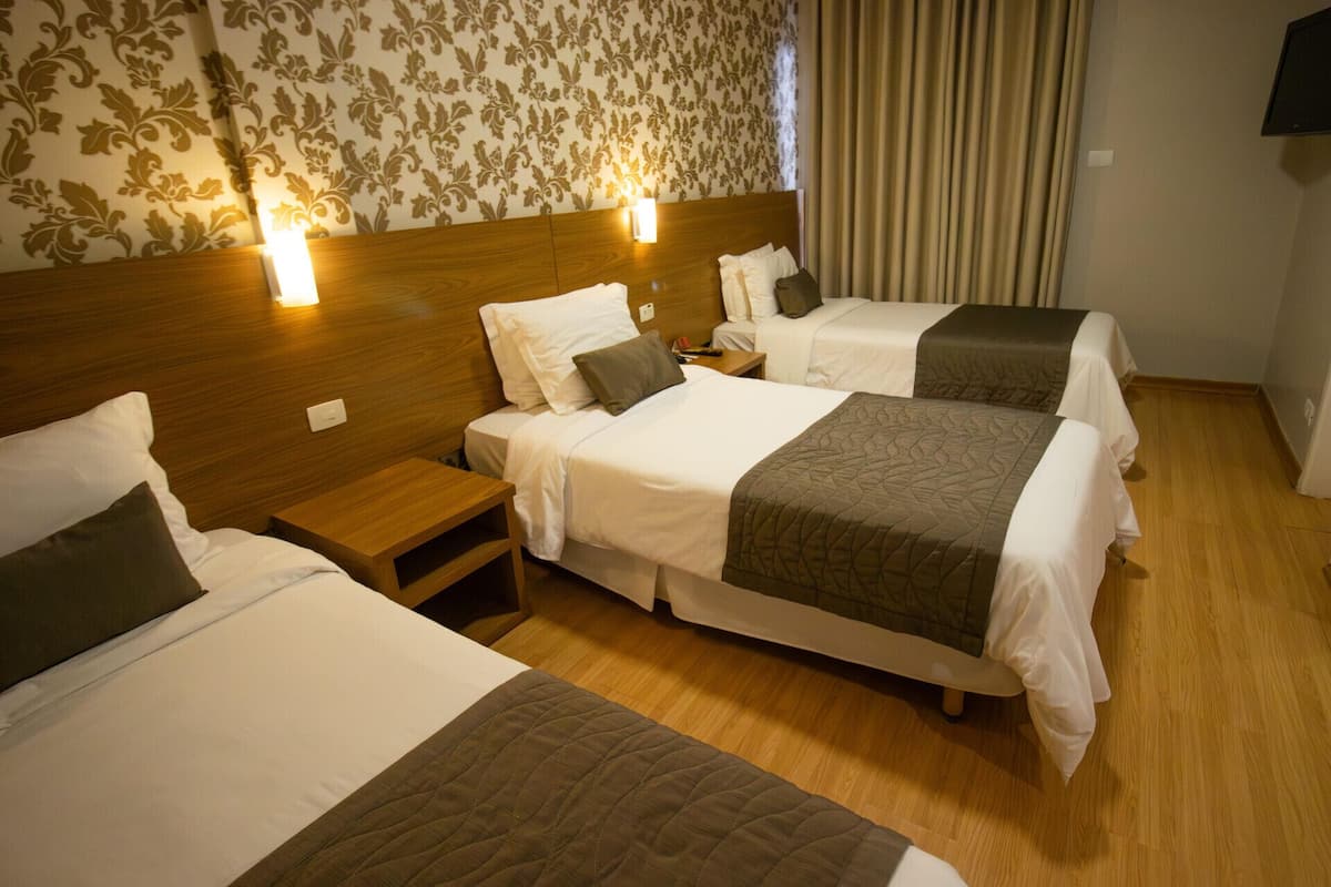 Minibar, in-room safe, desk, blackout curtains