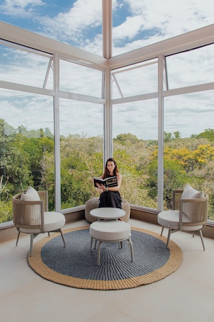 Terraza en la azotea. Recanto Cataratas - Thermas, Resort e Convention