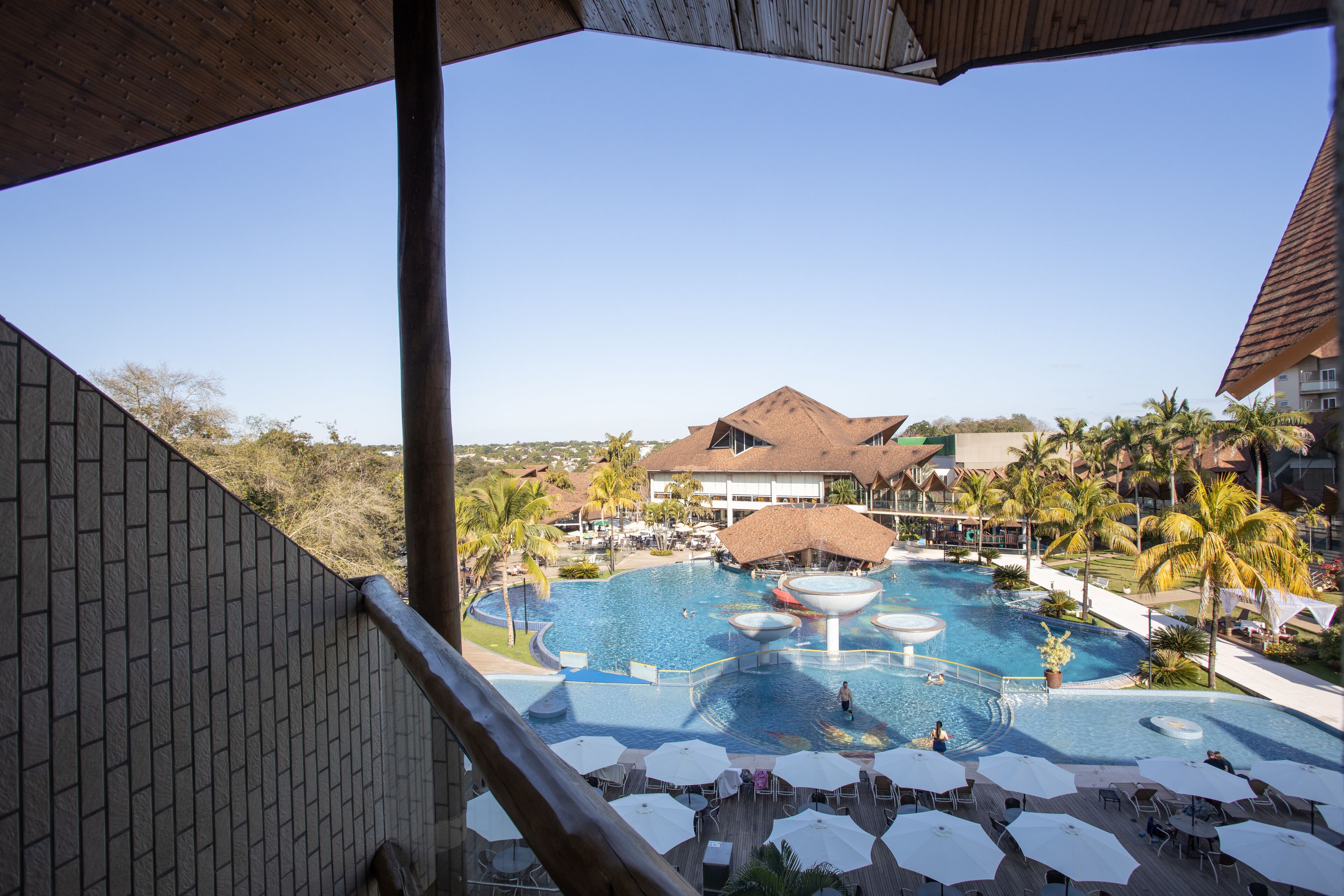 Habitación (Suite Master - Vista Piscina) | Vista del balcón