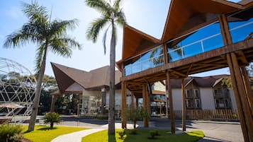 Entrée de l’hébergement