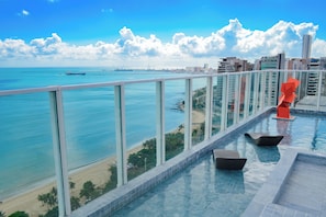Rooftop pool