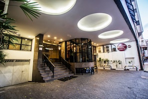 Entrée de l’hébergement