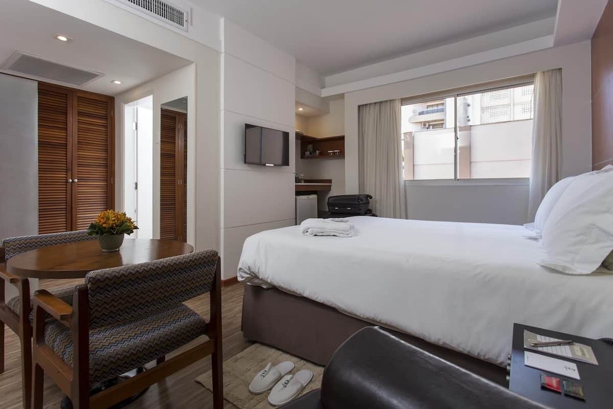SUITE SUPERIOR EXECUTIVA STREAM S/ HYDRO | Minibar, skrivbord, ljudisolering och gratis wi-fi