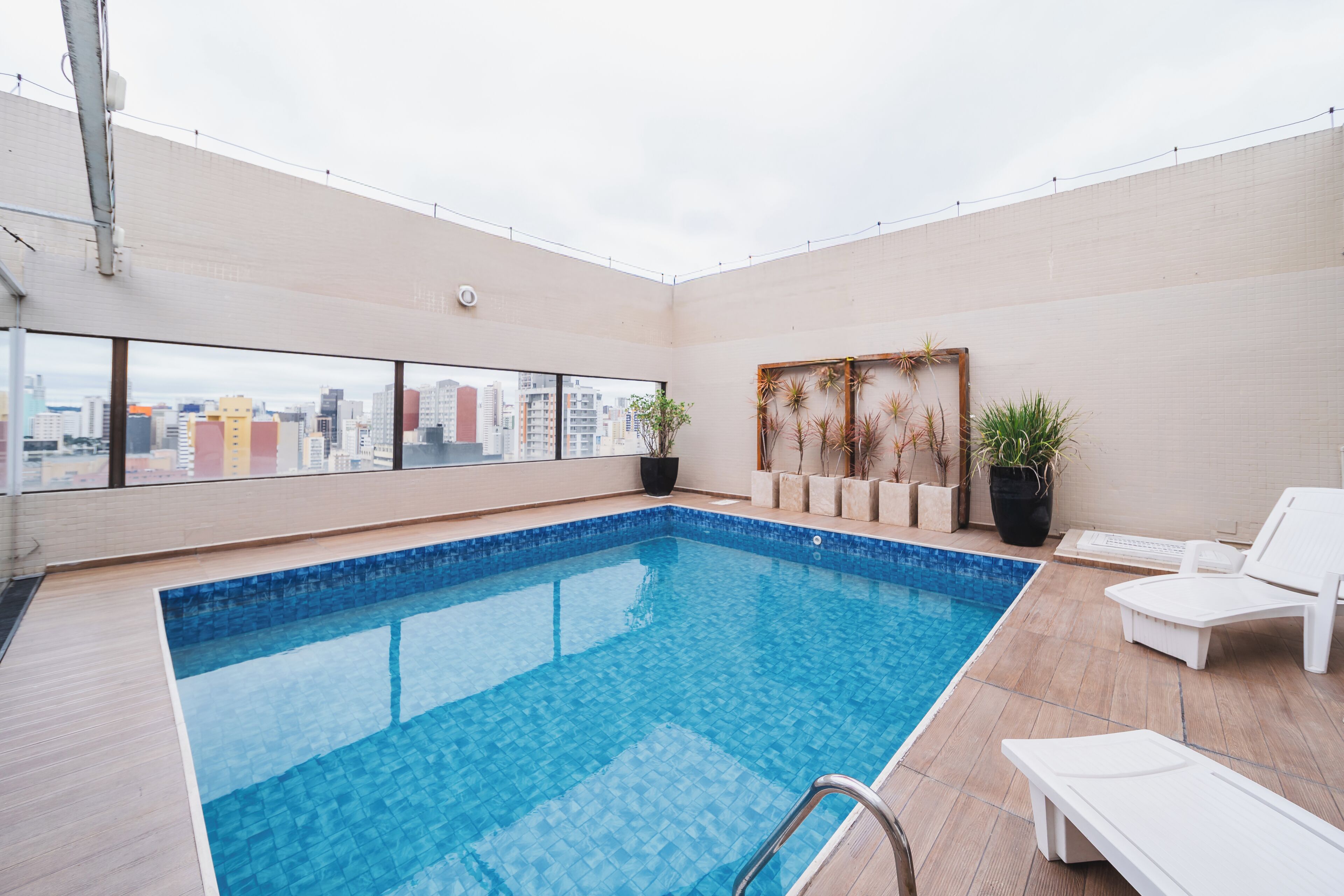 Una piscina techada