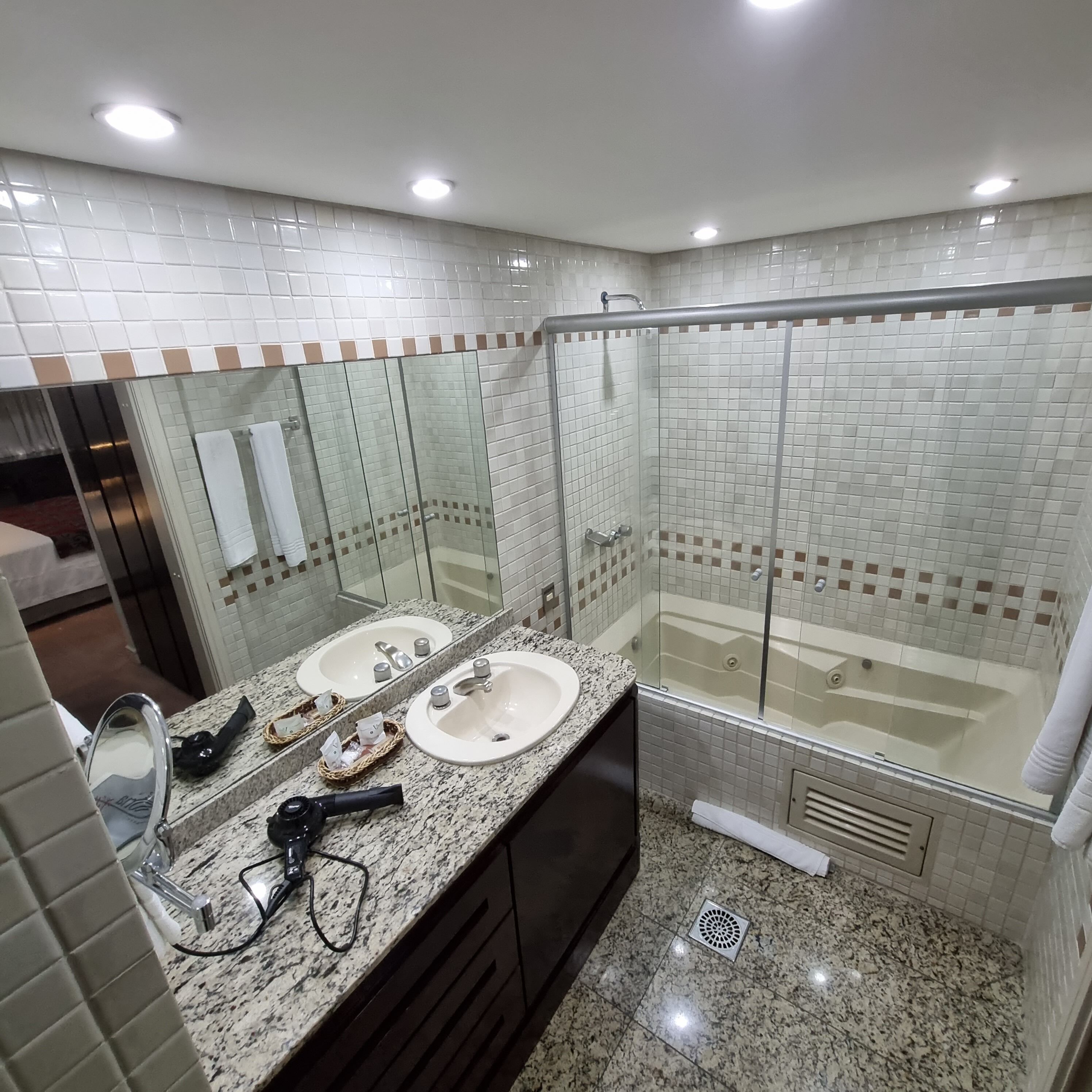 presidential room, 1 king bed | bathroom | free toiletries, hair dryer, towels, soap