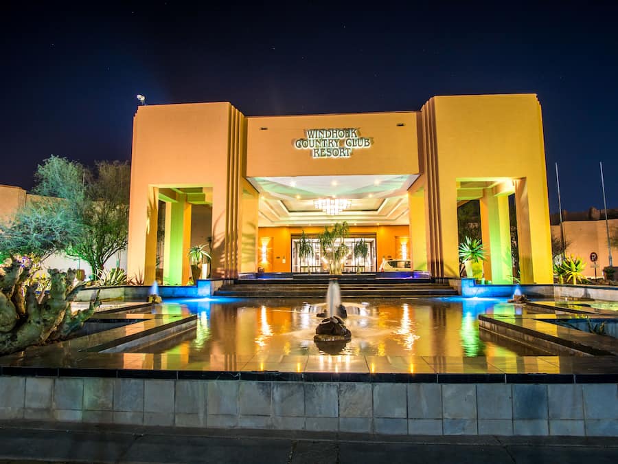 Front of property - evening/night