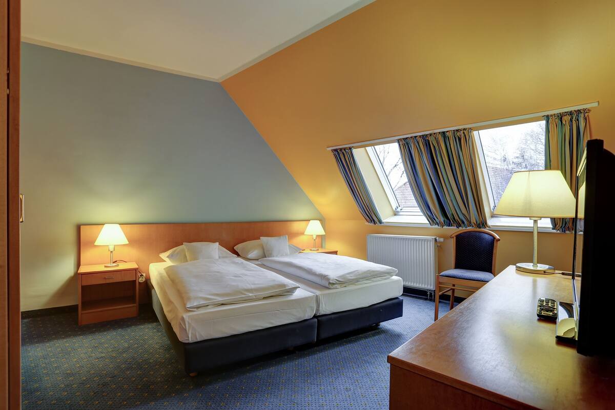 Doppia Comfort | Biancheria da letto di alta qualità, una cassaforte in camera