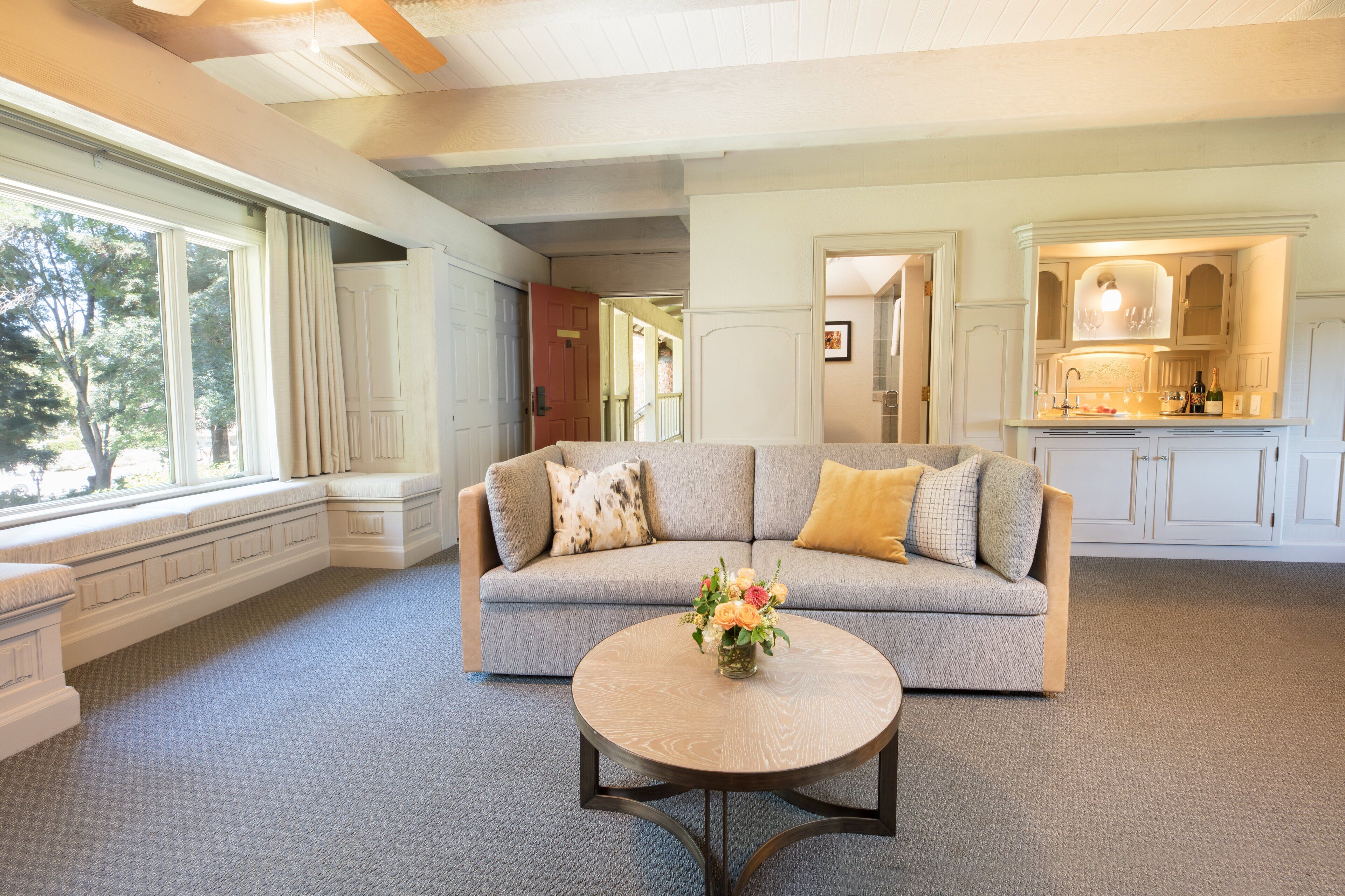 suite (vineyard view collection) | premium bedding, down duvets, blackout curtains, soundproofing