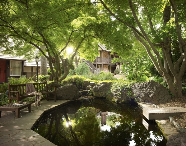 Uitzicht vanuit de kamer
