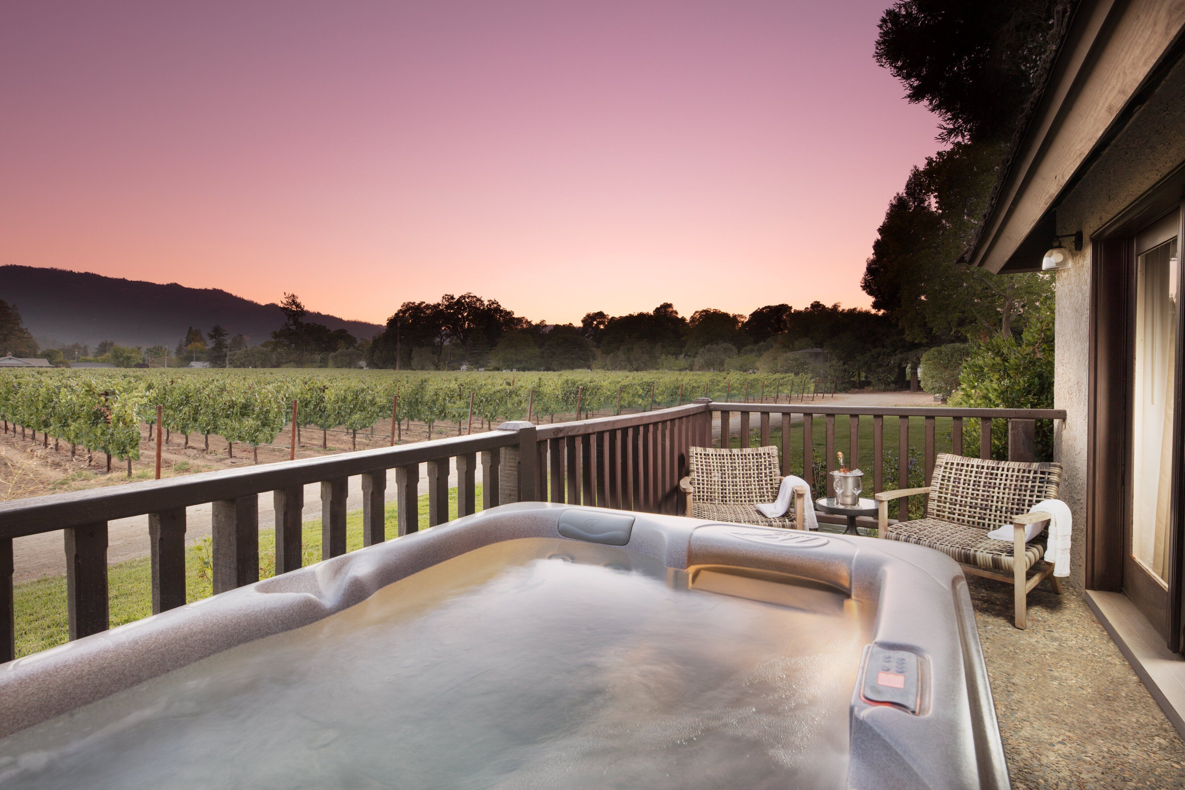 room (vineyard view collection spa) | premium bedding, down duvets, blackout curtains, soundproofing