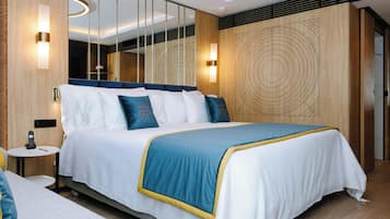 Habitación Premium | Ropa de cama de alta calidad y minibar