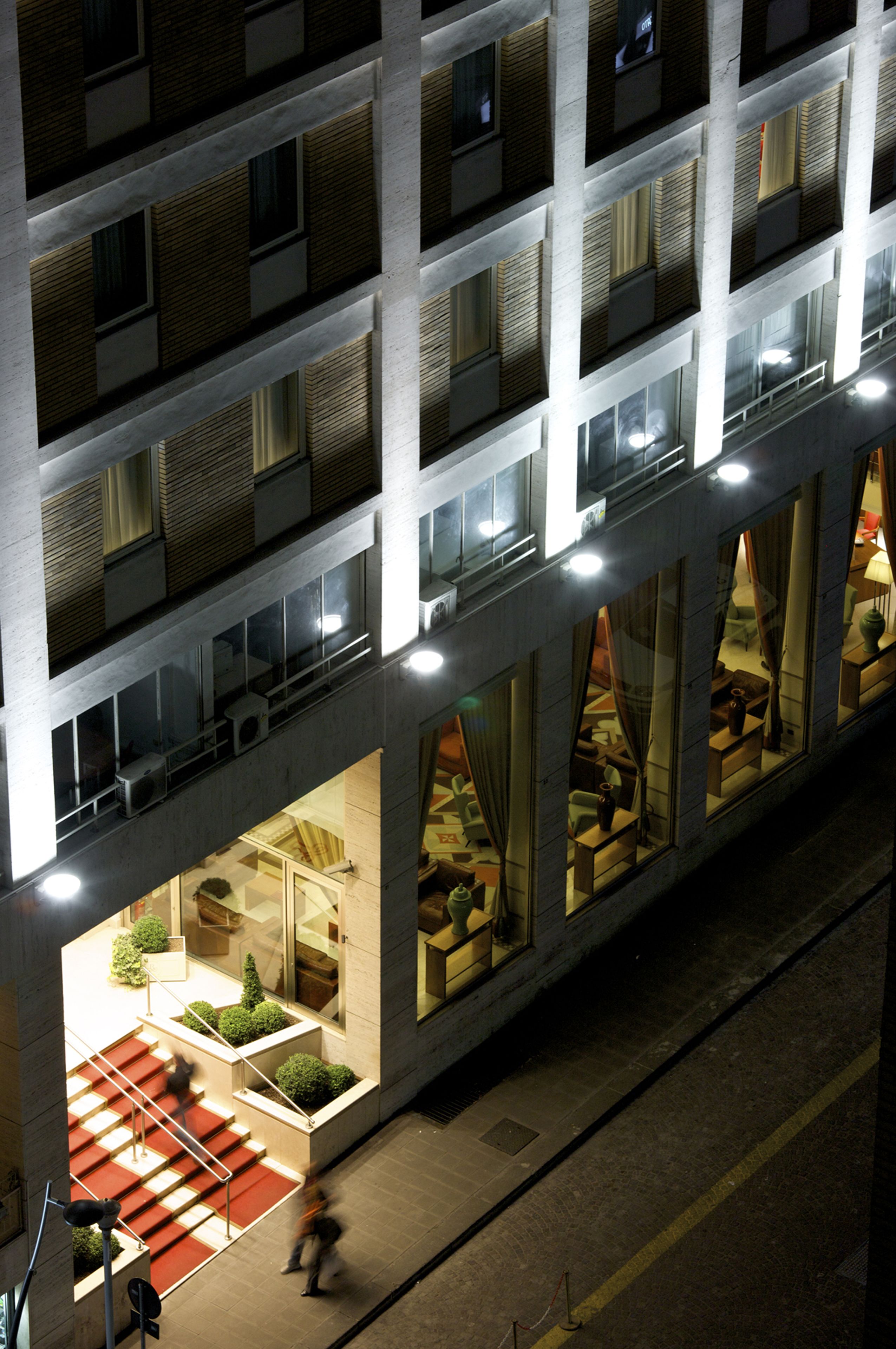 front of property – evening/night