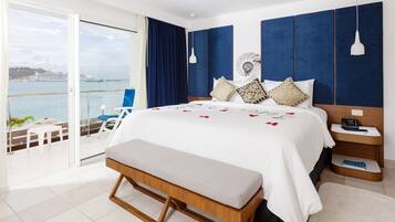 Suite, 1 habitación | Sábanas de algodón egipcio, ropa de cama de alta calidad y edredón