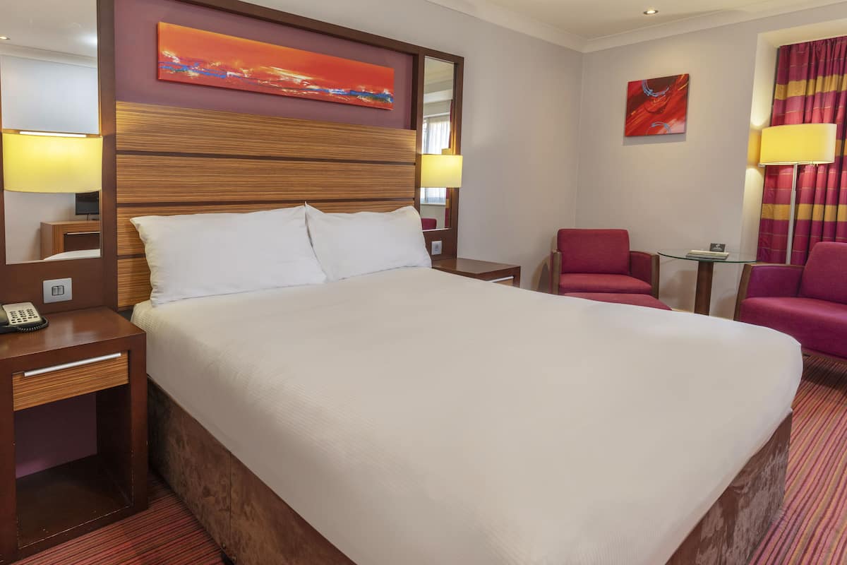 In-room safe, desk, blackout curtains, iron/ironing board