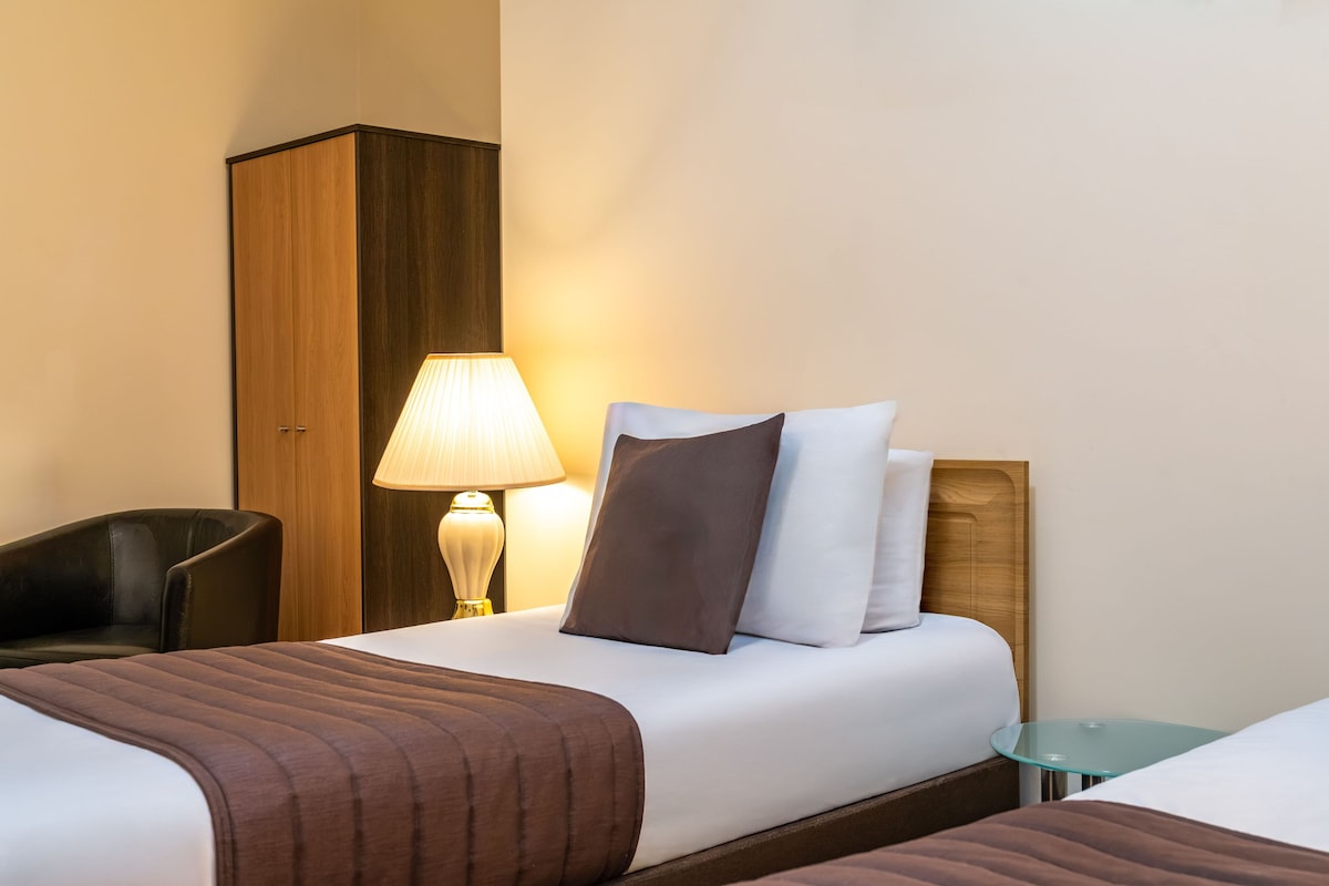 Standard Twin Room | Desk, iron/ironing board (on request), WiFi (free), alarm clocks