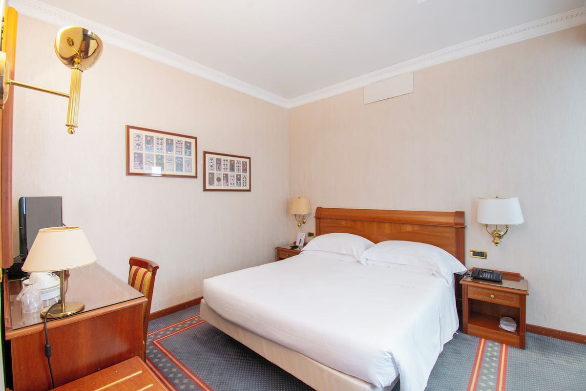 Standard Double Room | Down comforters, minibar, in-room safe, desk