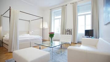 Suite Medium | 高級寢具、迷你吧、客房內保險箱、獨特裝潢