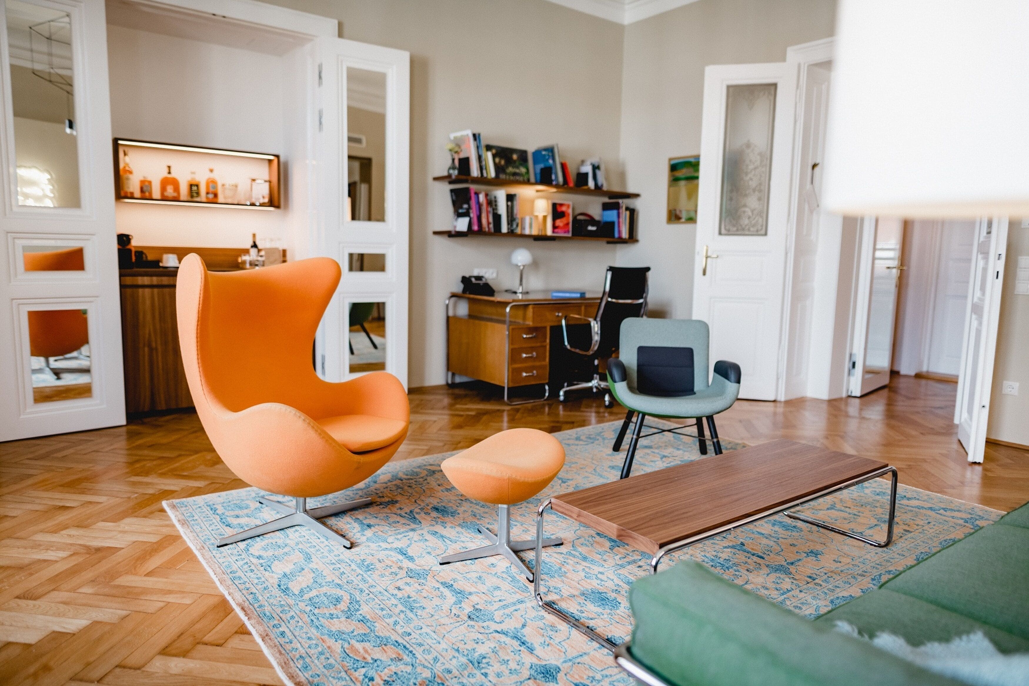 premium bedding, minibar, in-room safe, individually decorated