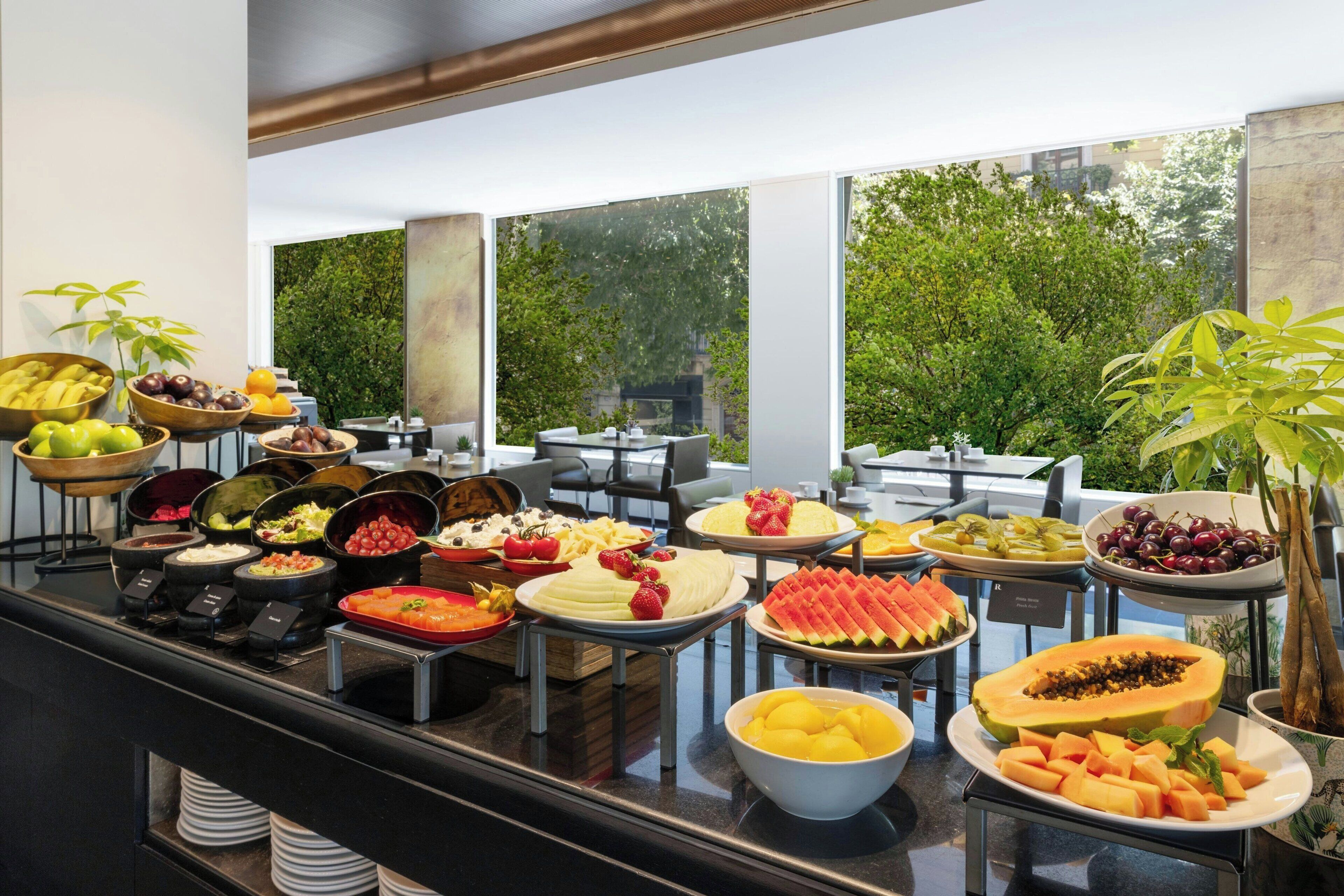Daily buffet breakfast (EUR 24 per person)