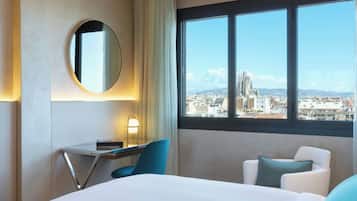 Superior-Zimmer, 1 King-Bett (Sagrada Familia View) | Blick auf die Stadt
