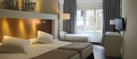 Ropa de cama hipoalergénica y minibar