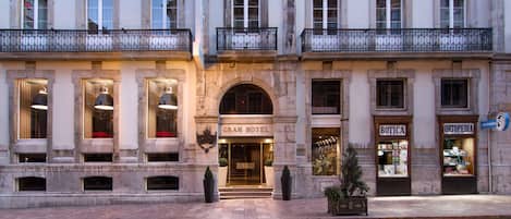 Façade de l’hébergement