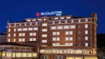 Front of property - evening/night