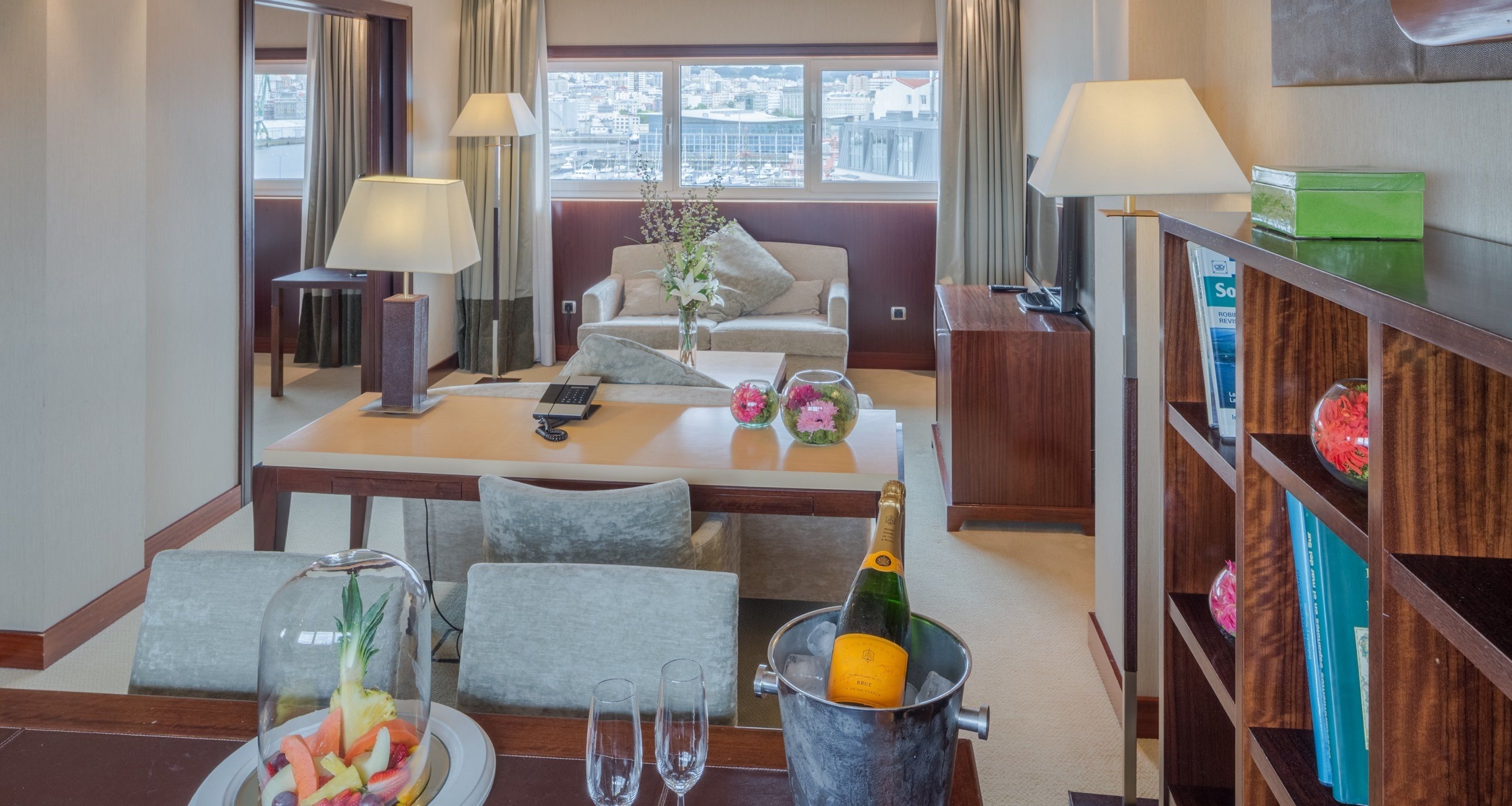 Minibar, in-room safe, desk, blackout curtains