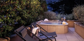 Deluxe-Doppelzimmer, Terrasse