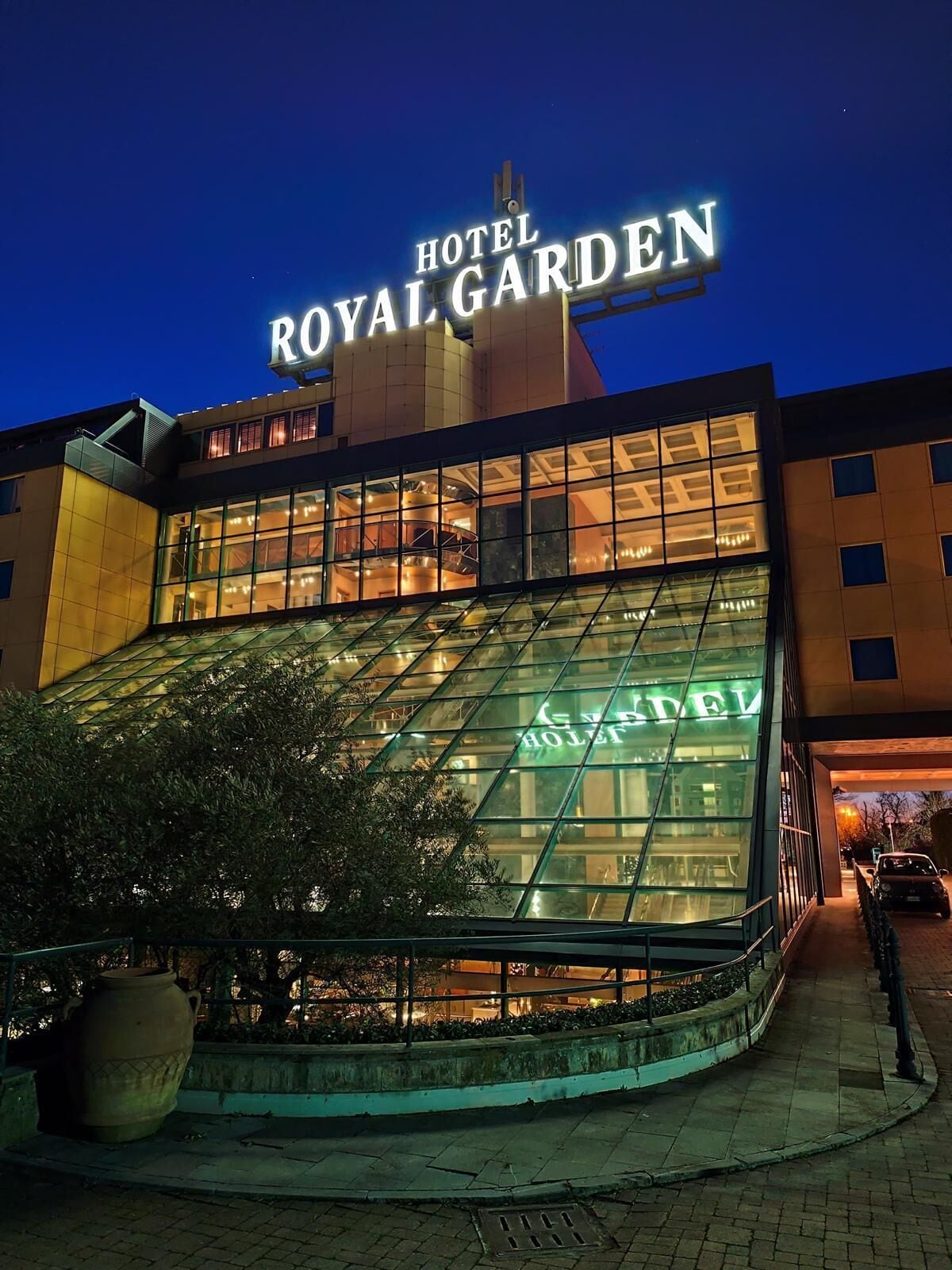 Façade de l’hébergement