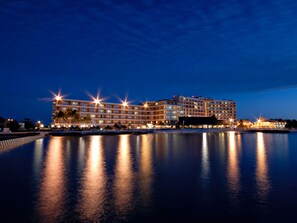 Front of property - evening/night