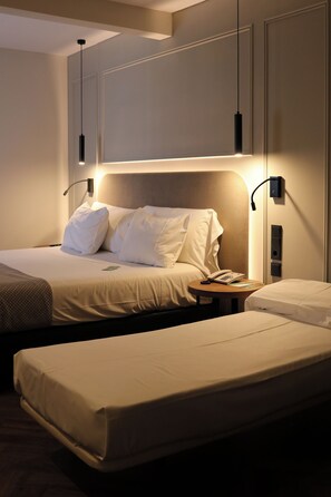 1 Schlafzimmer, hochwertige Bettwaren, Minibar, Zimmersafe