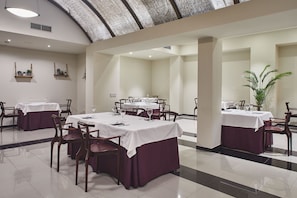 Daily buffet breakfast (EUR 12 per person)