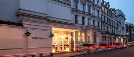 Front of property - evening/night