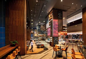 4 restaurants, breakfast, lunch, dinner served; international cuisine