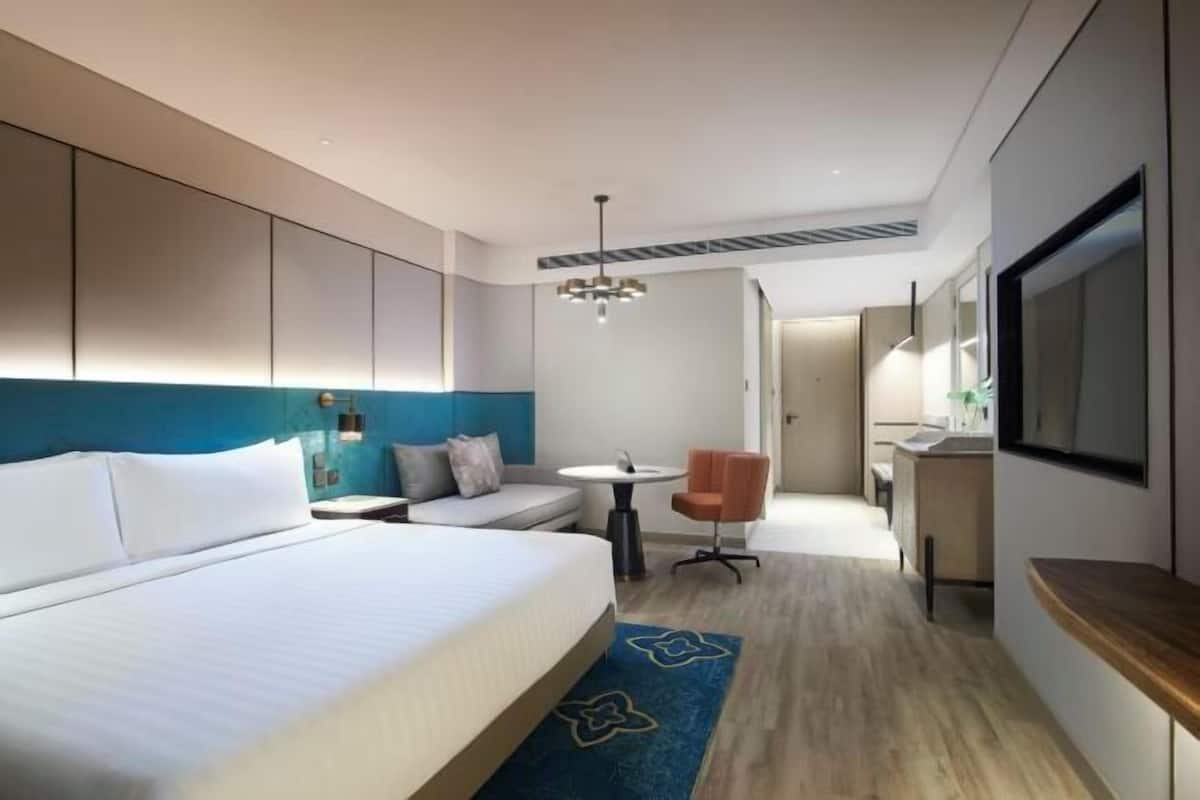 1 slaapkamer, lakens van Egyptisch katoen, luxe beddengoed