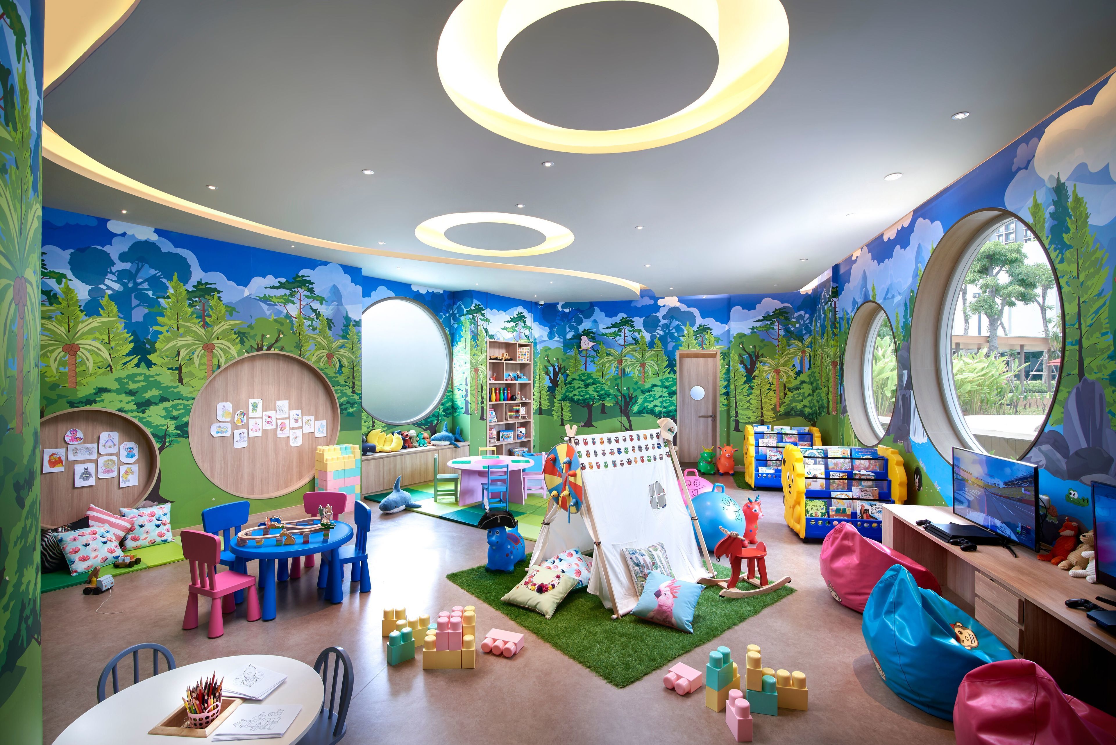 children’s area
